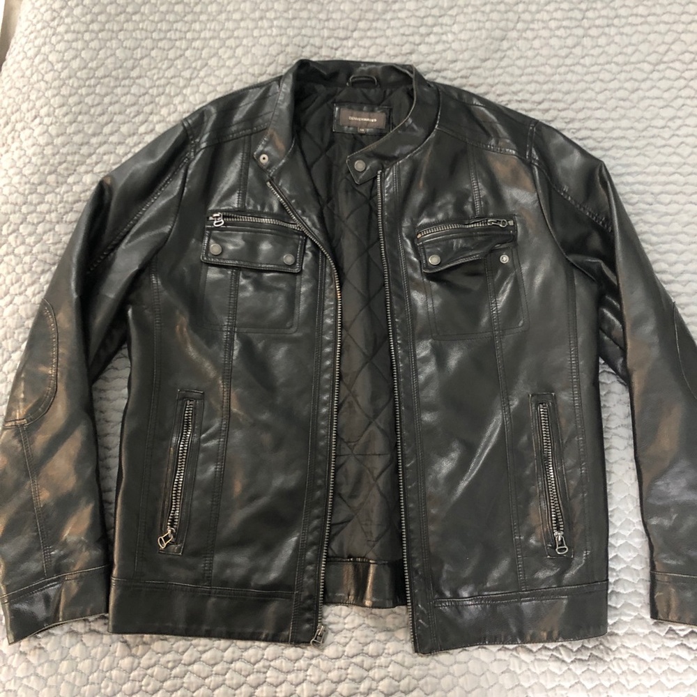 Denver Hays leather jacket.